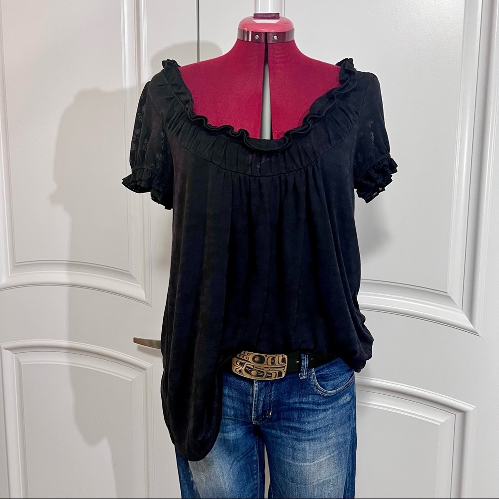 NWOT Juicy Couture Baby Doll off the shoulder Tunic size Various